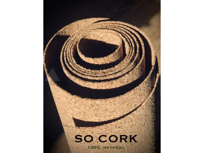 Підкладка коркова So Cork 3 мм (8х0,5 м у рулоні)