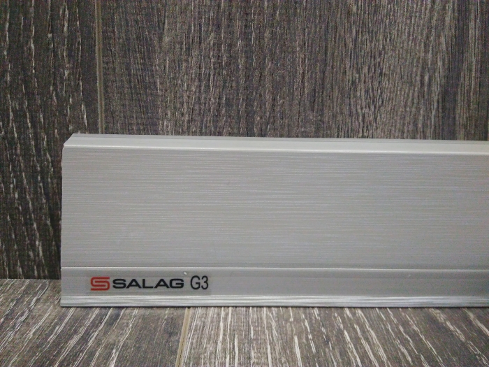 Плинтус Salag G3, алюминий