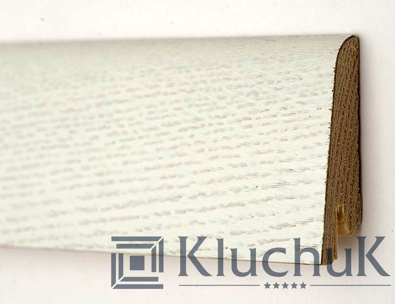Плінтус дерев'яний Kluchuk Рустик 60 Зимовий Дуб, 19х60х2200 мм