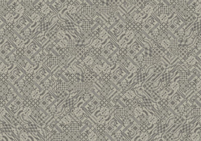 Вінілова підлога Wineo 800 DB Craft Mosaic Dark 457,2x457,2