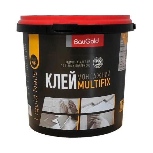 Клей BauGold монтажний Multifix 6кг