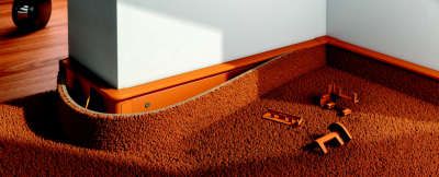 Плінтус для ковроліну Salag 24 Чорний