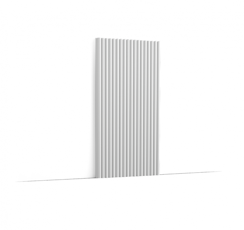 Стінова  панель Orac 3D Decor WX210 REED 255 мм, 2,0 м