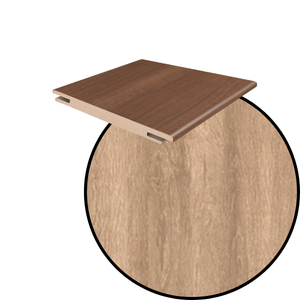 Добірна планка ТЕЛЕСКОП Korfad Express МДФ 100 Кастелло Карамель