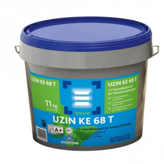 Тексотропный клей Uzin KE 68T для монтажа ПВХ, LVT, SPC покрытий на пол и стену (11 кг)