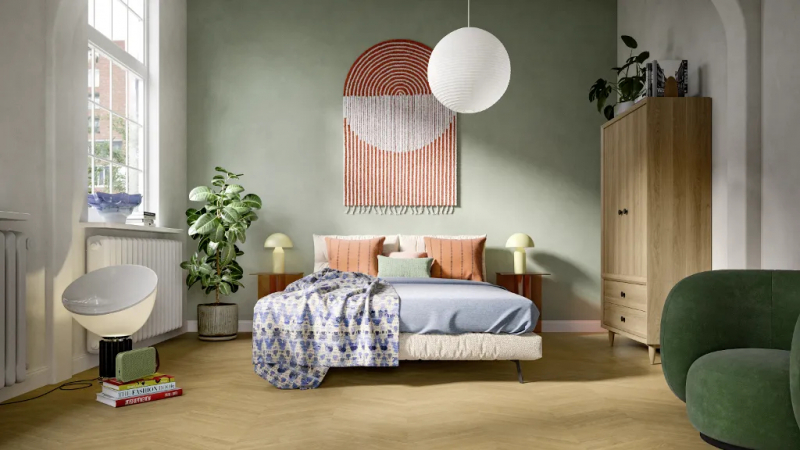 Ламінат Egger Kingsize 32/8 Дуб Скандерборг медовий