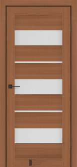 Міжкімнатні двері KFD Sonata Флора Шимо Золотий 800 мм Скло сатін