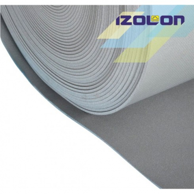 Підкладка IZOLON BASE 3 мм, 1 м сірий (щільність: 25 кг/м³)