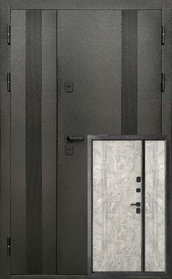 Двері металеві БЦ-Термос (1200 L) з ручкою