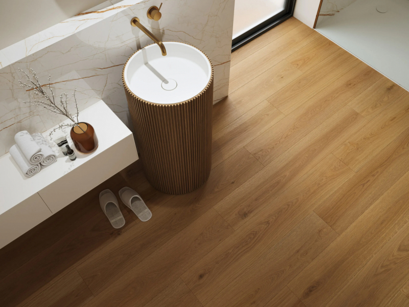 Вінілова підлога Barlinek Next Step Forma Brass Oak + підкладка XPO 1мм