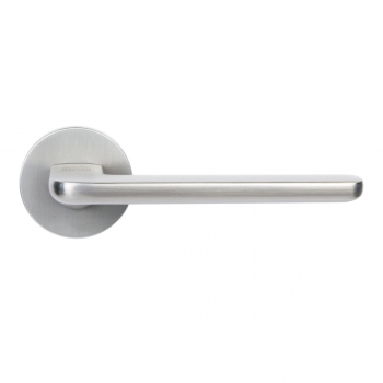 Ручка для дверей на розетці MVM JUST Z-1809 SC Сатин хром