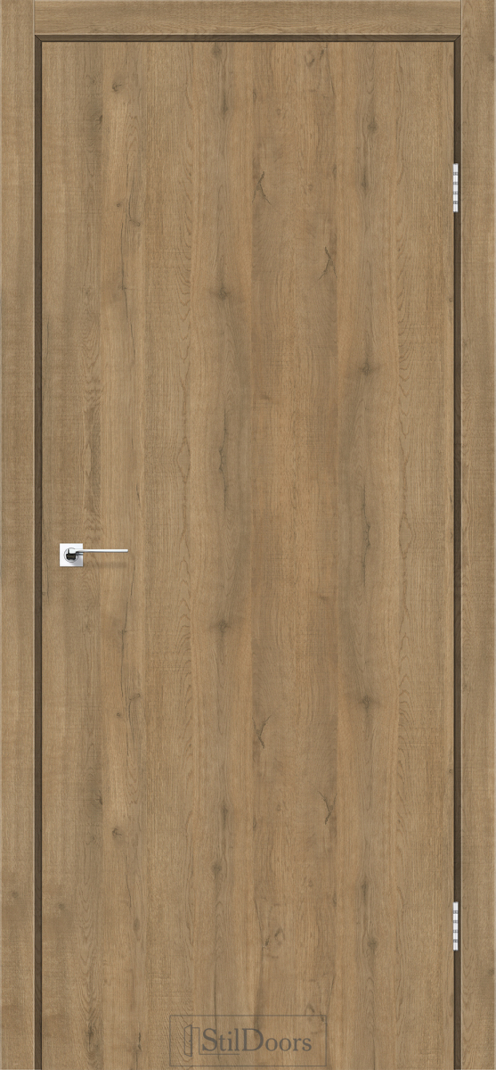 Міжкімнатні двері Stildoors Loft Лофт 900 Дуб Крафт, чорний матовий торець