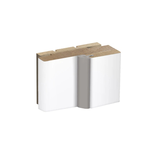 Дверна коробка телескопічна Stildoors МДФ 80/34/2070 Білий супермат (РР) Simpli-Loft Сімплі Лофт