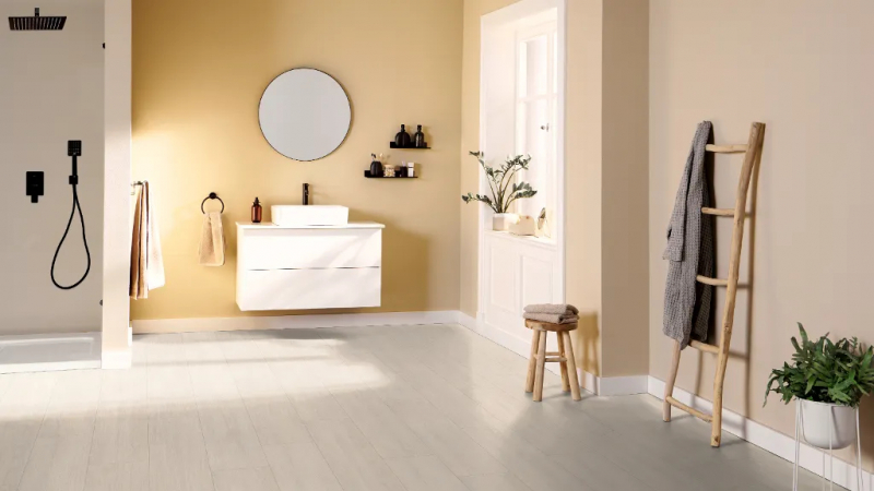 Ламінат Egger Large AQUA+ 33/8 Дуб Казелла білий