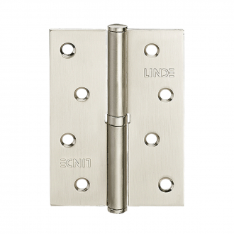 Завіса (петля) для дверей права LINDE H-100R SN Матовий нікель