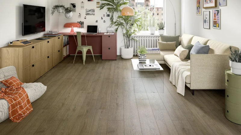 Ламінат Egger Classic AQUA+ 32/8 Дуб Турін темний