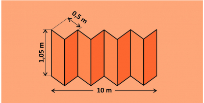 Підкладка-гармошка SOLID 3 мм; 1050х10000х3мм/10.50м2