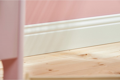 Плінтус NMC дюрополімерний FB2F WallStyl RAL9016 Traffic White 100х13х2000 мм