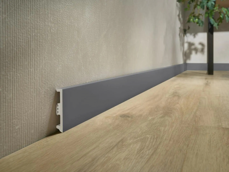 Плінтус Arbiton STIQ XL STX810 273 Anthracite 80*15 мм 2,2 м