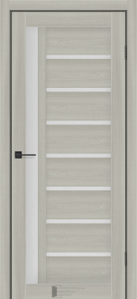 Міжкімнатні двері KFD Sonata Аркадія Шимо Пекан 400 мм Скло сатін