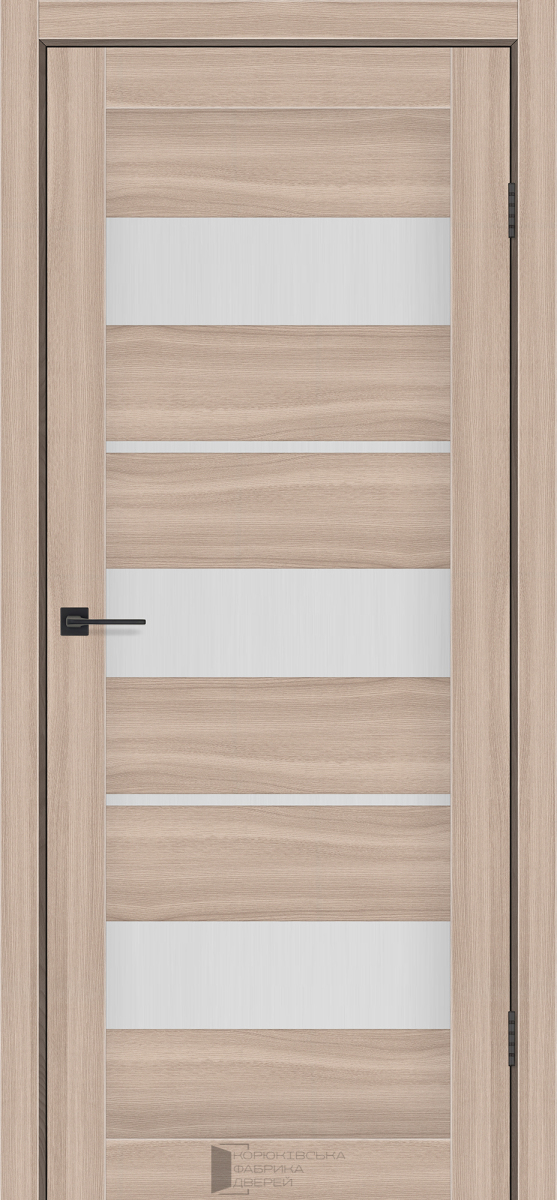 Міжкімнатні двері KFD Sonata Флора Шимо Міранті 700 мм Скло сатін