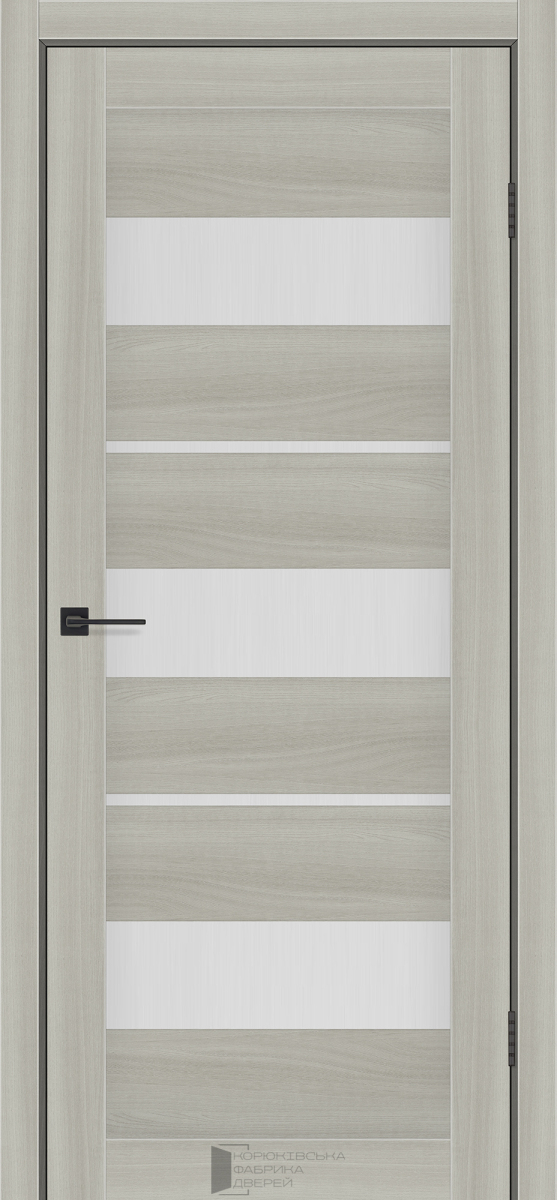 Міжкімнатні двері KFD Sonata Флора Шимо Пекан 700 мм Скло сатін