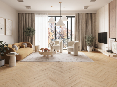 Ламінат Classen Ville 8/33 Herringbone Дуб Цетина