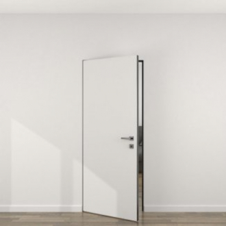 Дверний блок прихованого монтажу Magic 700 мм 42мм Торець Алюмінієвий лівий