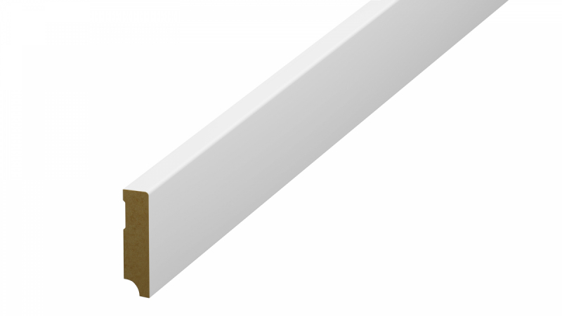 Плінтус Classen Basic Pure+ Promo білий 14х58х2400 мм