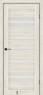 Міжкімнатні двері KFD Sonata Комфорт Дуб Звичайний 700 мм Скло сатін