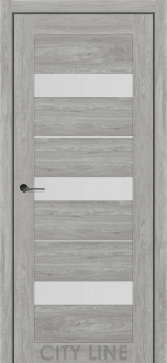 Міжкімнатні двері City Line Express ОSCAR Сорана Артвуд Сканді скло сатін