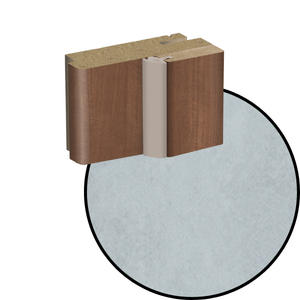 Коробка ТЕЛЕСКОП Korfad Express МДФ 90 Цемент Світлий під 40мм полотно (Crystal)