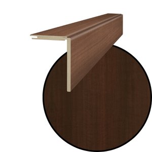 Комплект для обшивки розсувної системи Korfad Express МДФ 120*2070 мм Каштан Бурбон