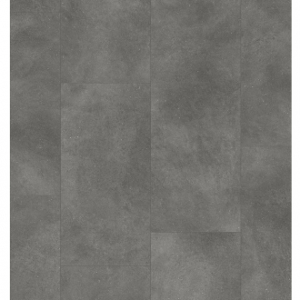 Вінілова підлога LOC FLOOR Tile Плямистий середньо-сірий бетон