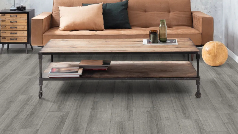 Ламінат Egger Classic AQUA 32/8 Дуб Шерман світло-сірий