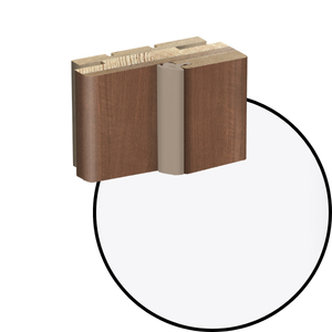 Коробка ТЕЛЕСКОП Korfad Express Сендвіч 90 Білий мат під 40мм полотно ПП (Leonardo)