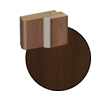 Коробка ТЕЛЕСКОП Korfad Express МДФ 80 Каштан Бурбон під 38мм полотно (Olympia, Canto, Minto)