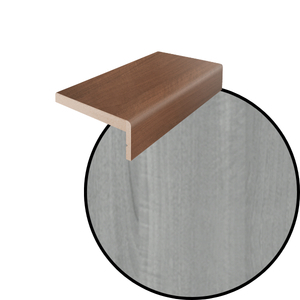 Лиштва ТЕЛЕСКОП Korfad Express 65*70 мм Ясен Сталевий