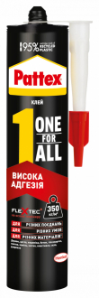 PATTEX ONE FOR ALL Монтажний клей МС-полімер Висока Адгезія