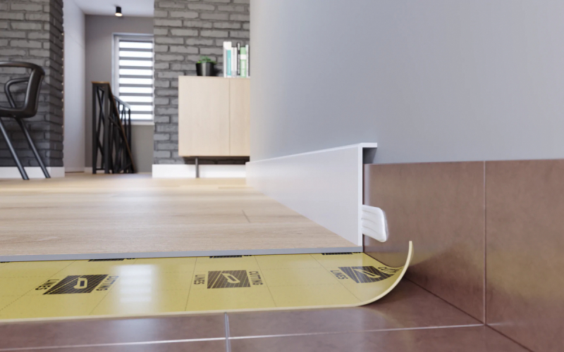 Плінтус Arbiton STIQ+ STP950 Білий 95*19 мм 2,2 м