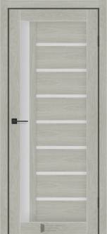 Міжкімнатні двері KFD Sonata Аркадія Дуб Скандинавський 700 мм Скло сатін