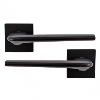 Ручка Comit Флагман квадро чорний мат