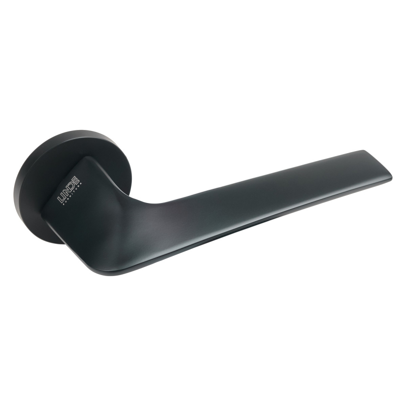 Ручка для дверей LINDE EDGE A-2028 BLACK Чорний