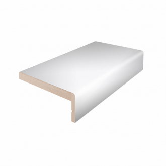 Лиштва телескопічна KFD МДФ 30х70 мм Білий супермат Renolit (РР)