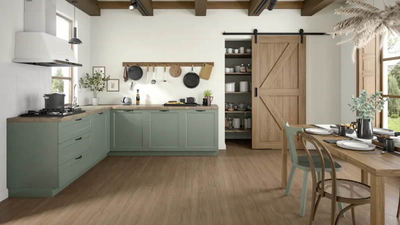 Ламінат Egger Classic AQUA+ 33/8 Дуб Казелла коричневий