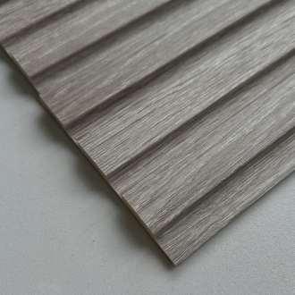 Стінова рейкова панель WALL-E PRO TREND МДФ 011 Дуб Сонома сірий (12117)