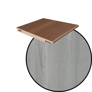 Добірна планка ТЕЛЕСКОП Korfad Express МДФ 200 Ясен Сталевий