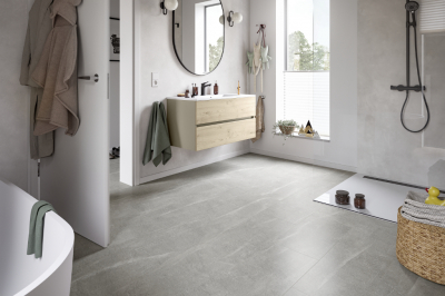 Ламінат Egger Kingsize AQUA+ 33/8 ELF243 Мармур Кандела світло-сірий (599926)