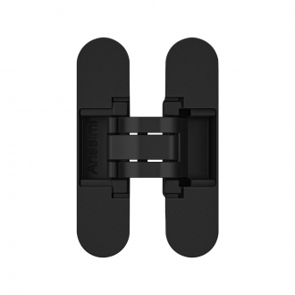 Завіса (петля) для дверей прихованого монтажу Anselmi AN 172 3D BLACK Чорний
