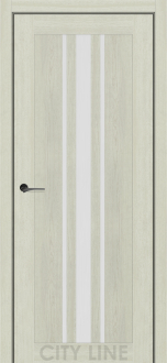 Міжкімнатні двері City Line Express ОSCAR Ардена Дуб Лоренцо скло сатін